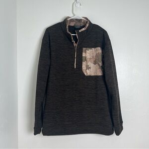 Habit Men's Fleece Pullover Scent Factor Size L/G‎ Sweater  Large